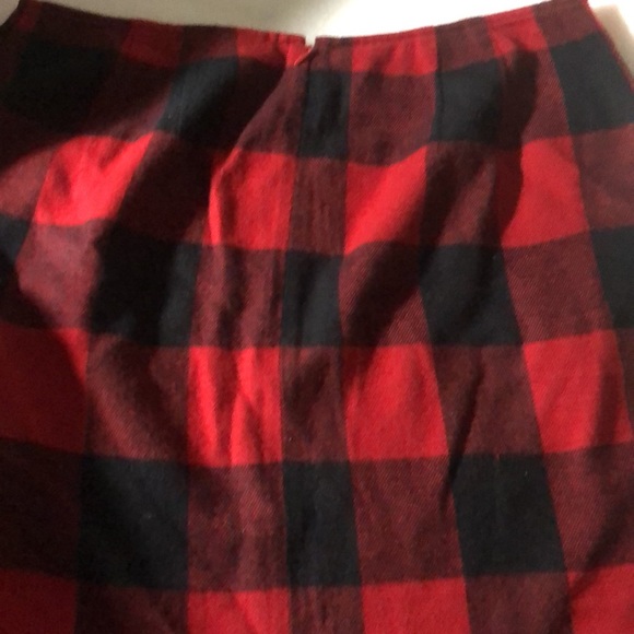 Plaid Vintage Skirt Venezia Jeans Sz 16 - Picture 13 of 16